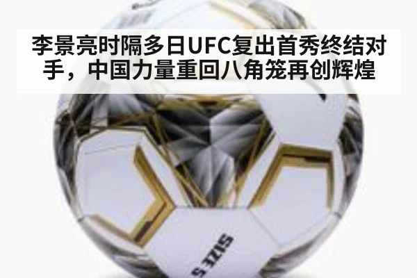 李景亮时隔多日UFC复出首秀终结对手，中国力量重回八角笼再创辉煌