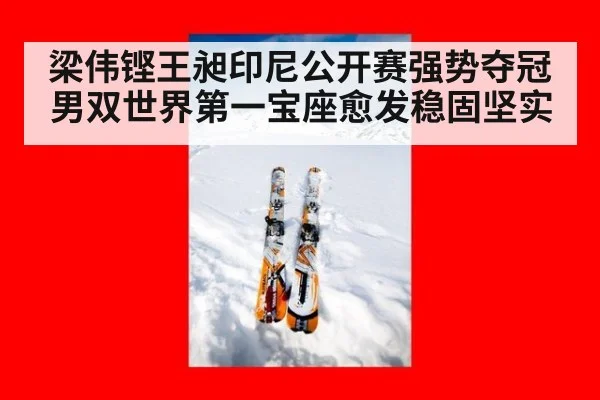 梁伟铿王昶印尼公开赛强势夺冠男双世界第一宝座愈发稳固坚实